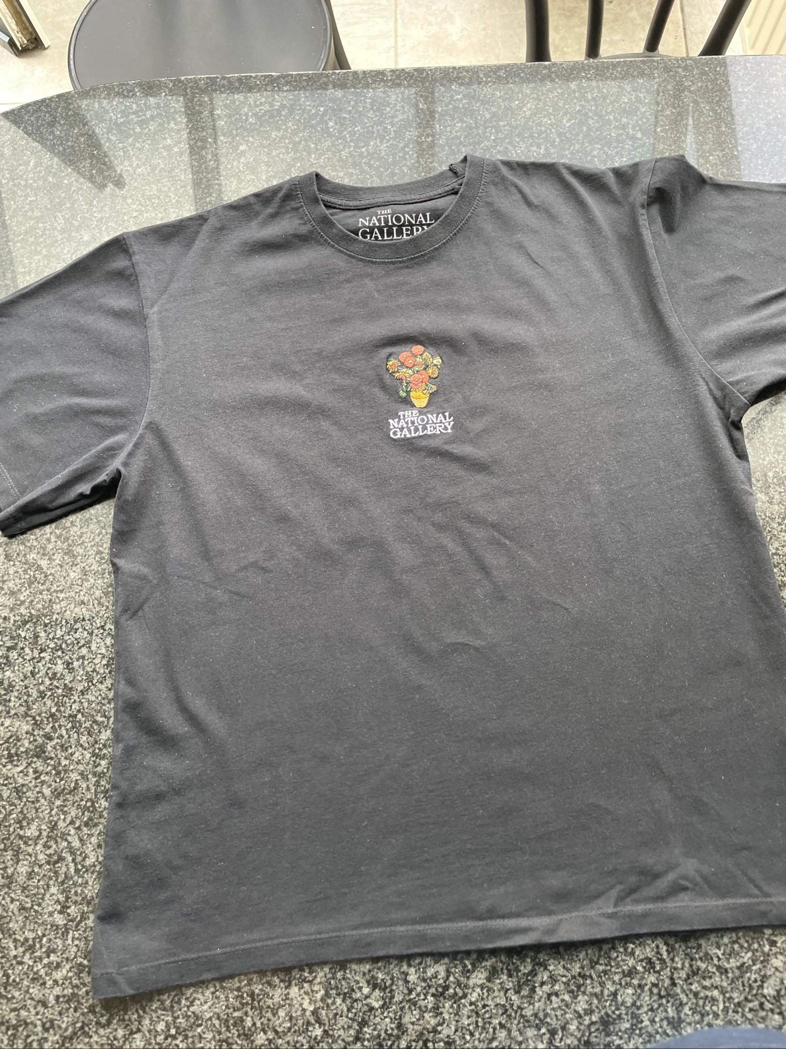 T-shirt Pull and bear noir taille M